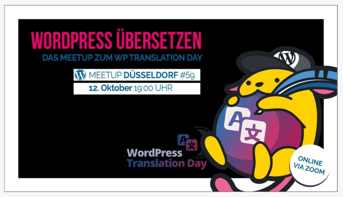 Meetup #59: WordPress übersetzen